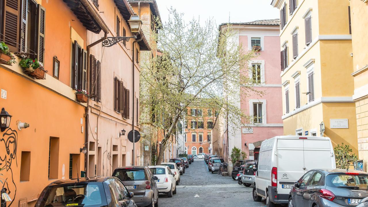 Rental In Rome Trastevere White Exterior photo